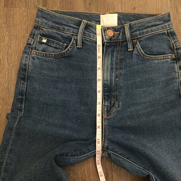 MOTHER x Candice Swanepoel High Rise Swooner Jeans